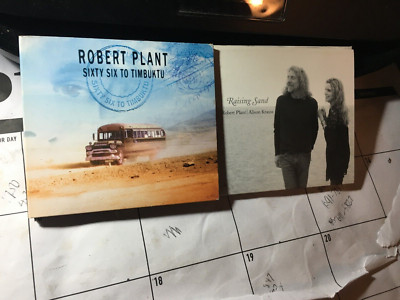 ROBERT PLANT 3 CD LOT: RAISING SAND + SIXTY SIX TO TIMBUKTU