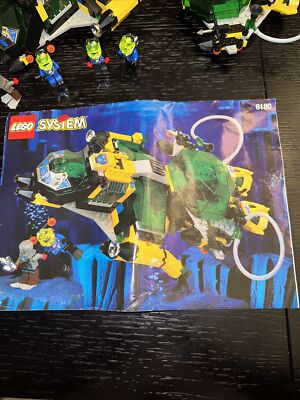 Lego 6180 Aquazone Hydronauts Search Sub complete With Manual | eBay