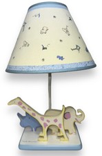 John Lennon Carters Baby Zoo Love Nursery Table Lamp Safari Shade Yoko Ono 1999