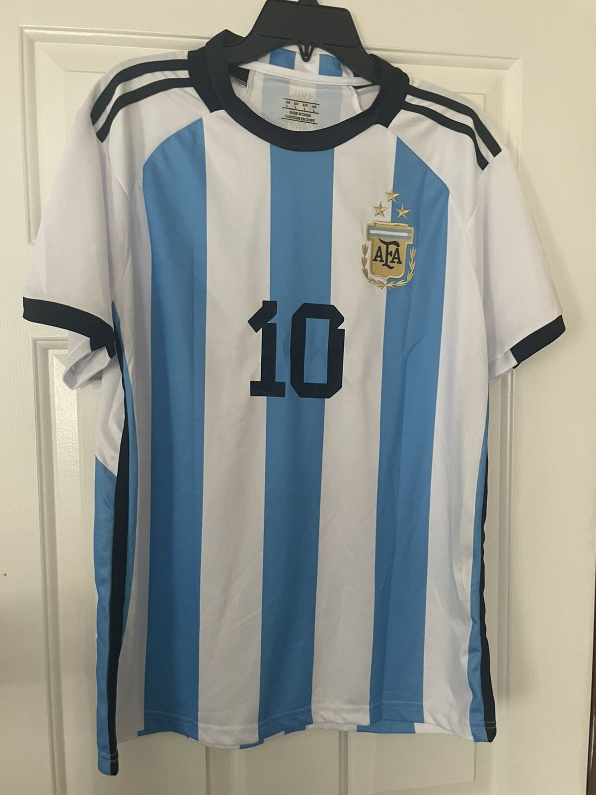 Lionel Messi Argentina Jersey #10 Large