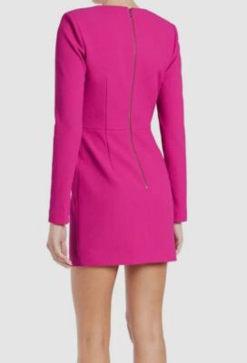 hot pink short sleeve dress Hot Pink Eyelet Shirt Dress | Jodifl