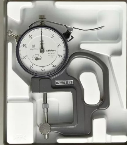 Mitutoyo 7312S Dial Thickness Gage 0-.5" Range .001" Graduation