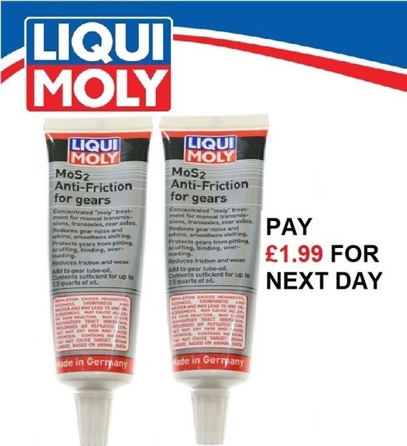 Mos2 Gear Oil Additive 50g 2510 Liqui Moly for sale online eBay