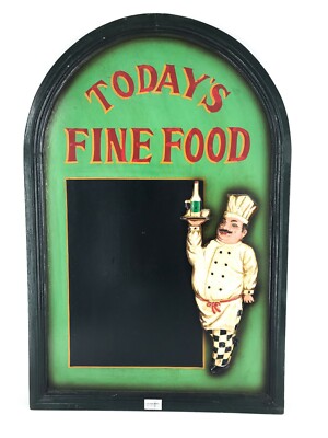 Blechschild Tisch Panel IN Holz Board für Menü Daily BAR Gaststätten Parsons