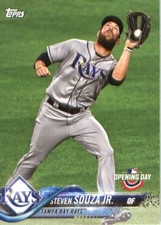 2018 Topps Opening Day #189 Steven Souza Jr. - Tampa Bay Rays
