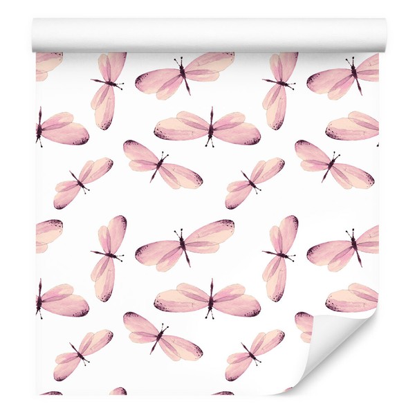 10M Vlies Tapeten Rollen Kinderzimmer Schmetterlinge Himmel Aquarell Xxl 2908-image