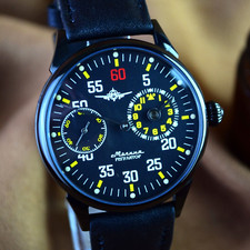 Orologio Vintage REGOLATORE MATRIMONIO Sovietico Militare Uomo Orologio da Polso revisionato