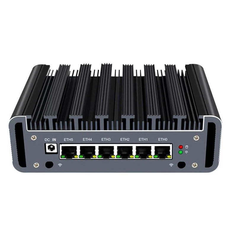 Lüfterloser Mini Compute 3865U /3867U 6 LAN Firewall PC Soft Router Unterstützung pFsense - Bild 2 von 4