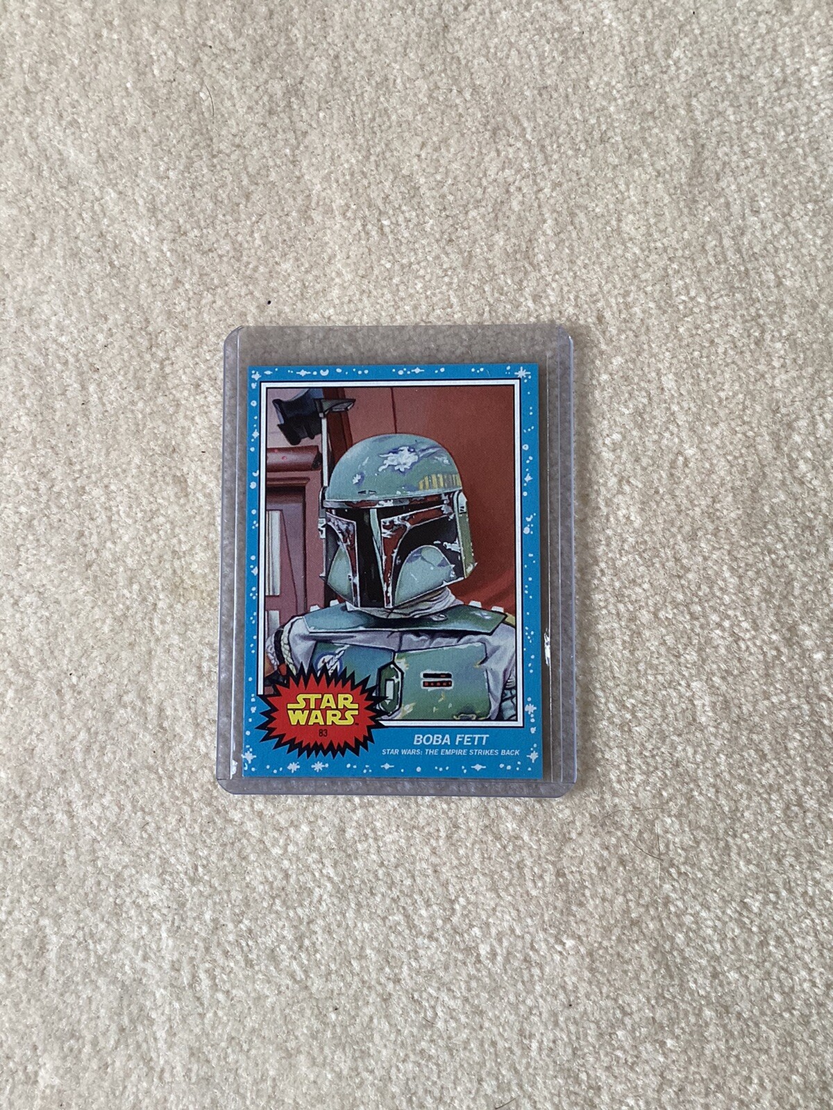 2020 Topps Star Wars Living Set #83 Boba Fett Card
