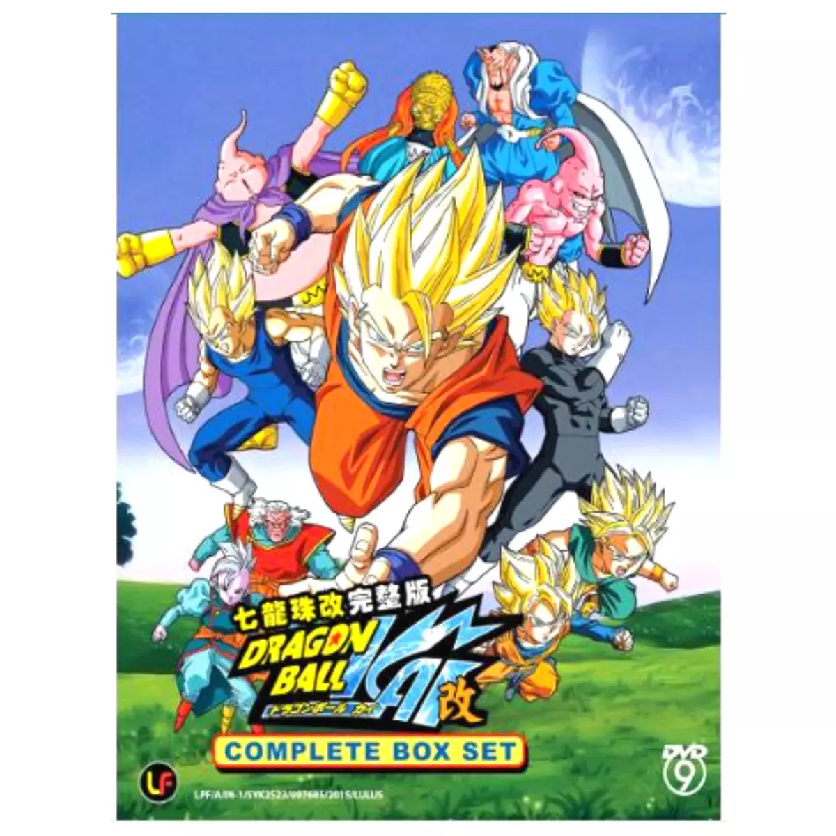 DVD - Box 2 Dragon Ball Z Kai - Volumes 5, 6, 7, 8 - 4 Discos