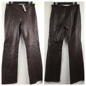 calça feminina em couro