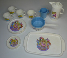 Vintage Barbie Chilton-Globe Dishes Mixed Lot Blue Pink Made in USA 15 pieces