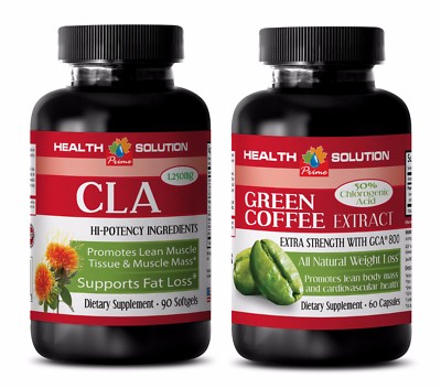 Antioxidant formula - CLA - GREEN COFFEE GCA800 COMBO - cla weight loss