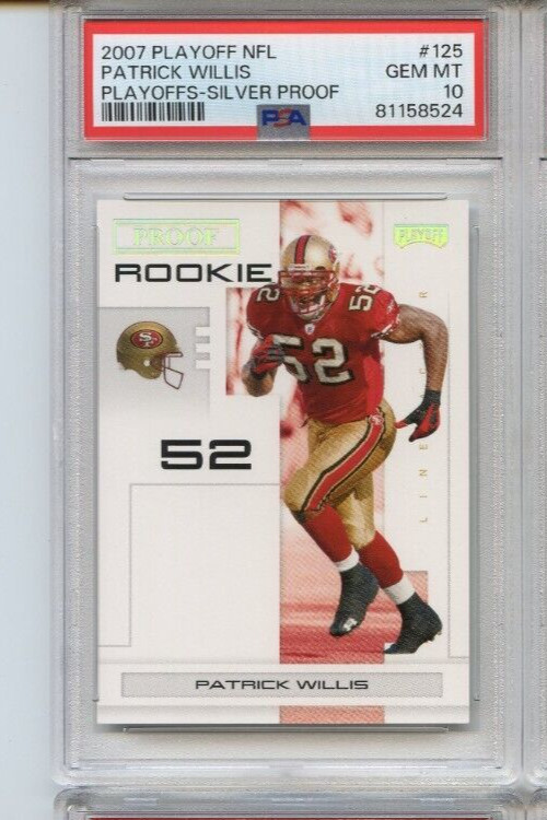 Patrick Willis Playoff NFL Playoffs #125 Silver Proof