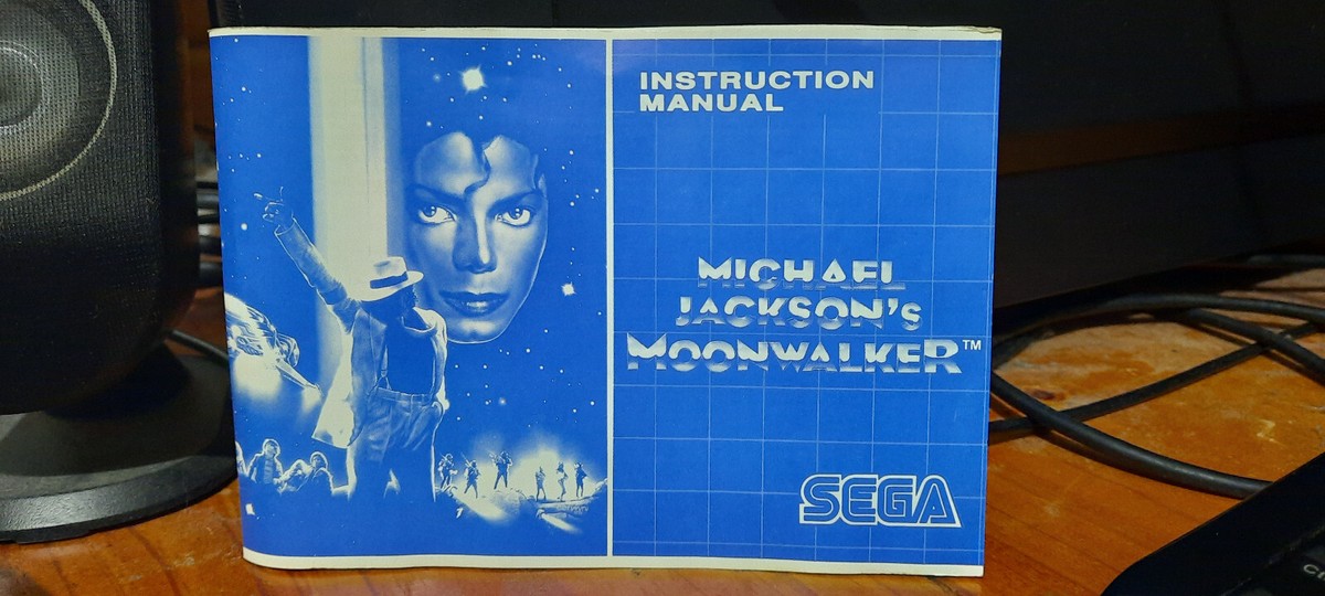 Michael Jackson's Moonwalker Sega Mega Drive Sans notice PAL Megadrive