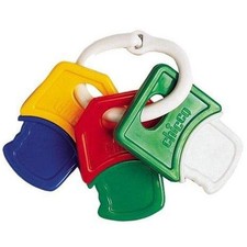 Chicco Rattle Key Teething Ring Soft 63281 Ne...
