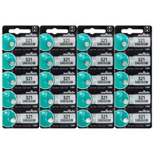 Murata Replaces Sony 321 Button Cell Watch Batteries x 20