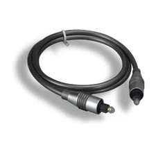 3' Gray 5.0mm Toslink Male to Male Audio Cable S/PDIF Digital DVD MP3 DAT
