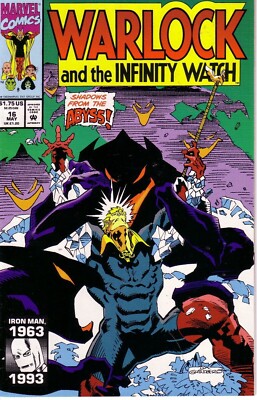 Warlock And The Infinity Watch #16 (NM)`93 Starlin/ Grinberg