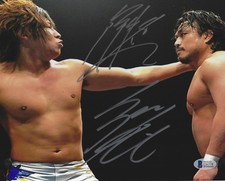 Kota Ibushi & Hirooki Goto Signed 8x10 Photo BAS COA New Japan Pro Wrestling WWE