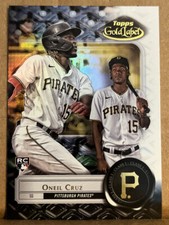 Oneil Cruz 2022 Topps Gold Label Base Class 1 Rookie Card #95 Pittsburgh Pirates