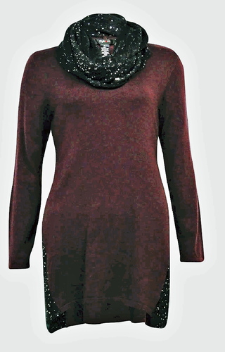Style & Co Womens $70 New 2 Pc Pullover Sweater Scarf Twin Set Plus 3X 22W 24W - Picture 7 of 8