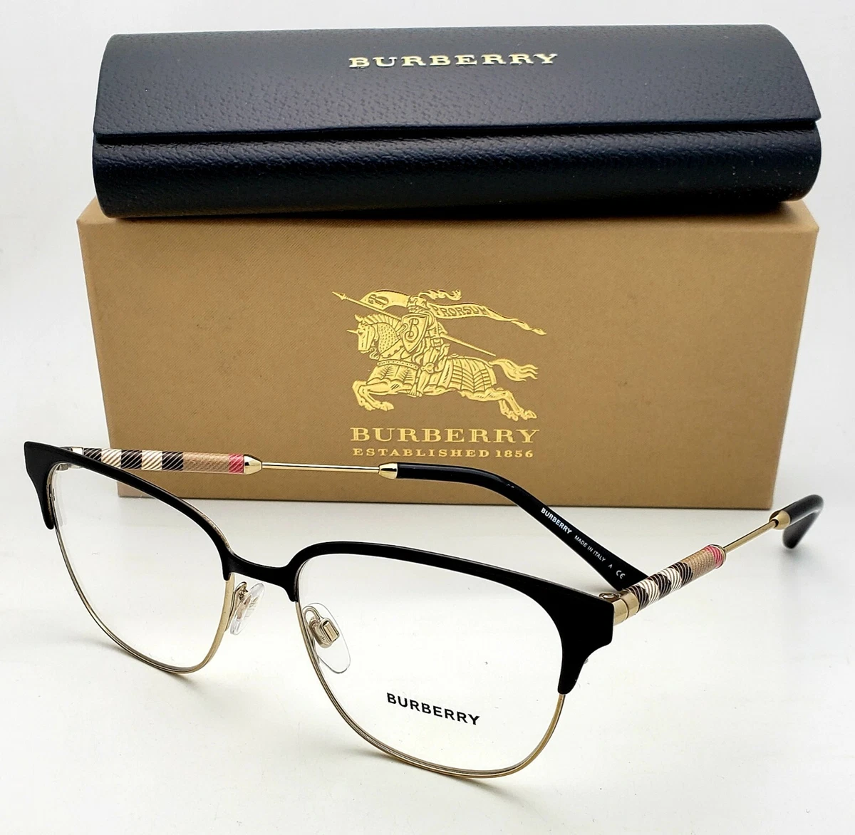 Gold top burberry glasses