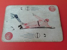 VERY RARE VINTAGE  BASEBALL  PLAYING  CARD   