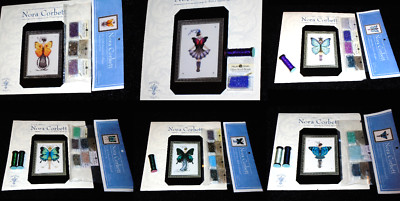 Nora Corbett BUTTERFLY MISSES COLLECTION Pattern, Beads, Kreinik YOU CHOOSE!