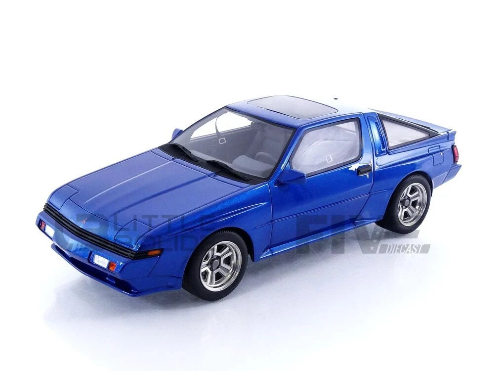 LS Collectibles MITSUBISHI STARION 2.0 TURBO EX 1988 BLUE in