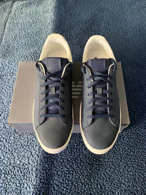 New Balance X J Crew 791 Navy Blue Nubuck Suede Tennis Sneaker Shoes Men's 10