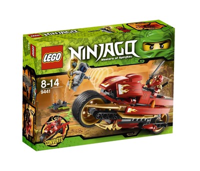 LEGO NINJAGO: Kai S Blade Cycle (9441), Ohne Figuren
