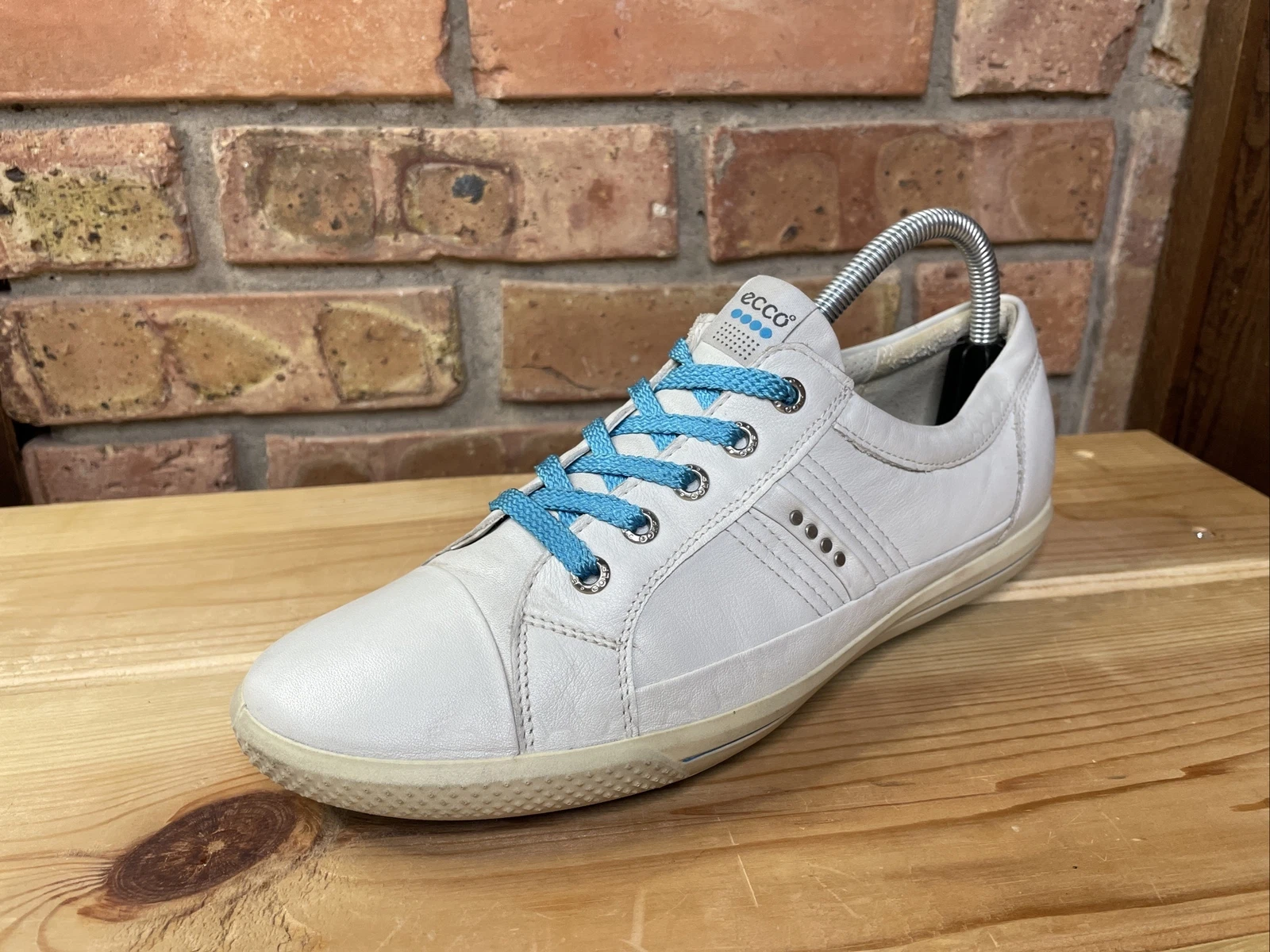 Scarpe da golf ECCO Street da donna taglia 40 (US 9) grigio chiaro in pelle senza punte