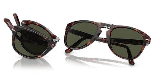 Persol 714 aste originali c.24 Avana  -Original replacement temples Havana  c.24 - Foto 3 di 3