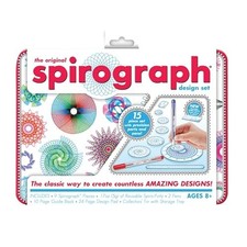 Drawing Set Kit: 7 Wheels, Ring, Rack, Pens, Guide Book, Design Pad