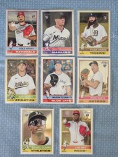 2025 Topps Heritage Rookie Chrome Lot (8) - 3 Silver, 5 Base Chrome