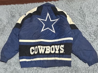 VINTAGE! Dallas Cowboys APEX One NFL Pro Line Puffer Jacket Size M 90s