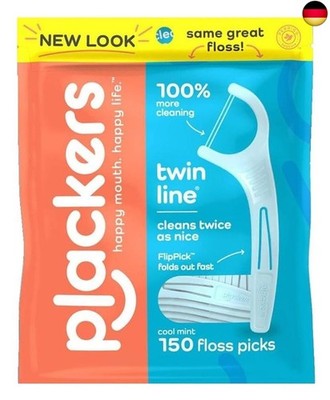 Plackers Twin-Line Dental Flossers by Plackers