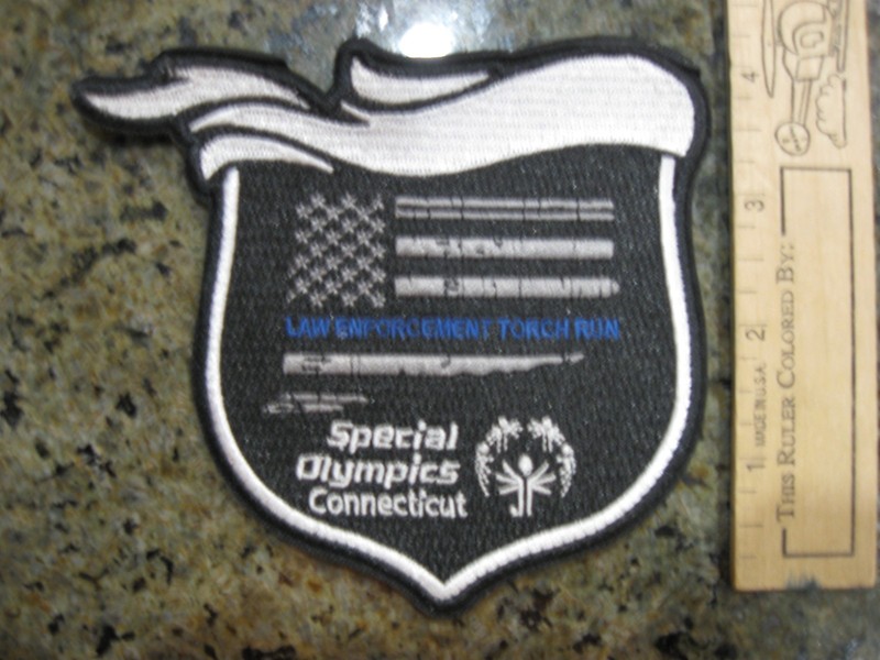 Connecticut State Special Olympics Police patch CT