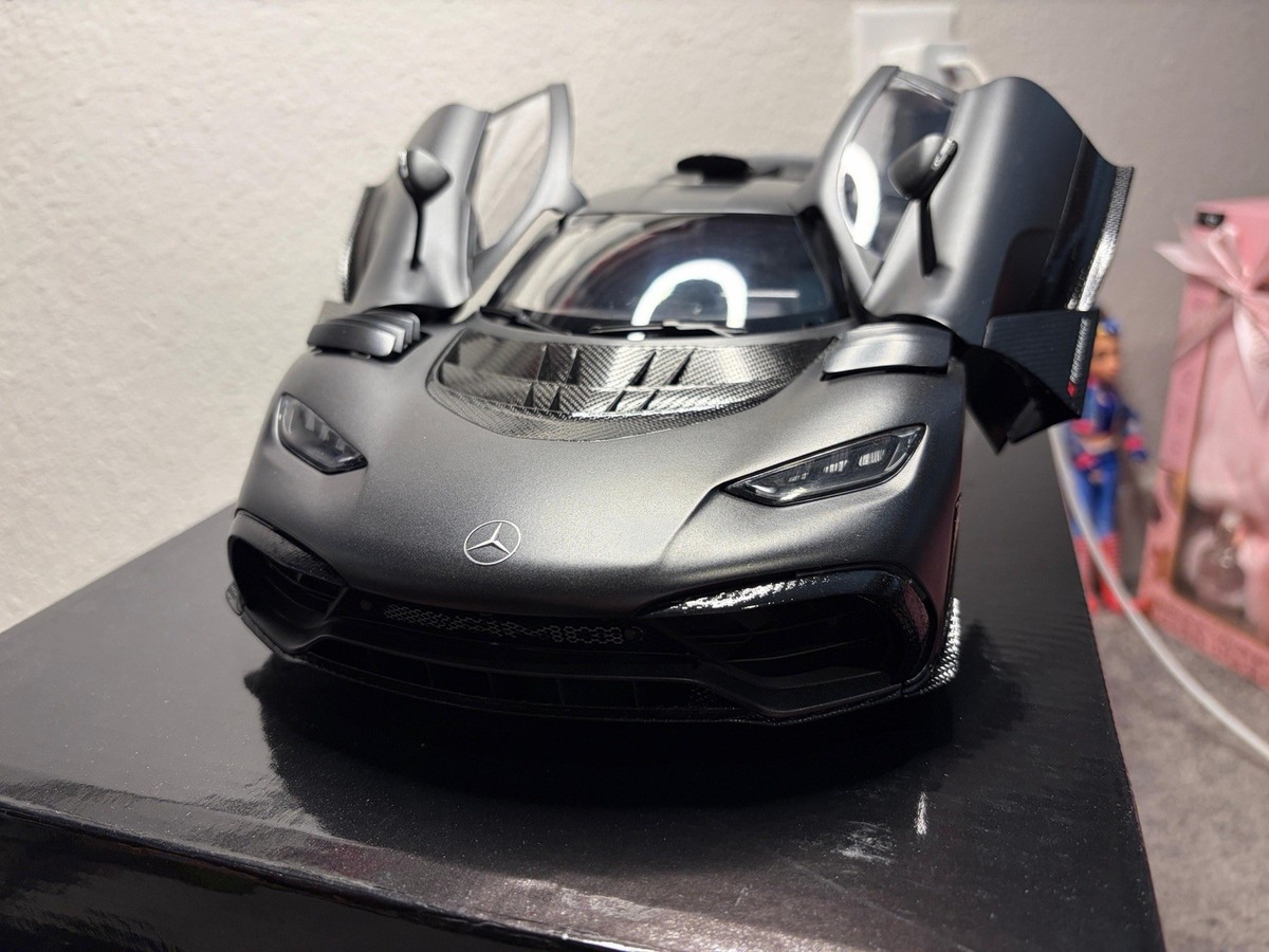 NZG Mercedes AMG ONE Graphite Grey Magno 1:12 Model Car With Box 1