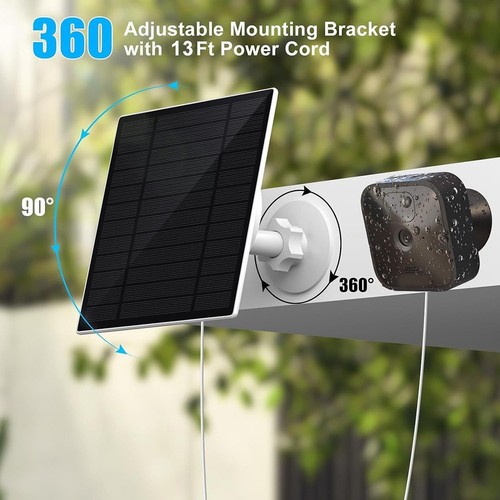 Wetterfestes 8W Solarpanel kompatibel mit f��r blinkende ��berwachungskameras