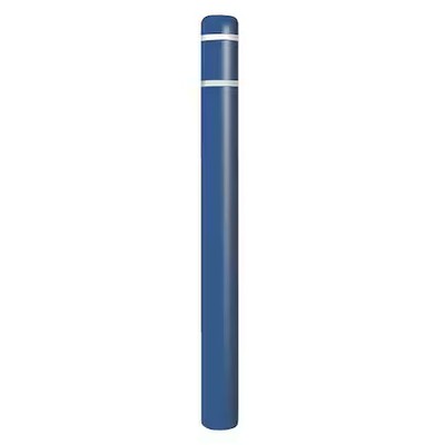 Zoro Select Cl1385k Post Sleeve, 4-1/2 In Dia., 52 In H, Blue,  Cl1385k