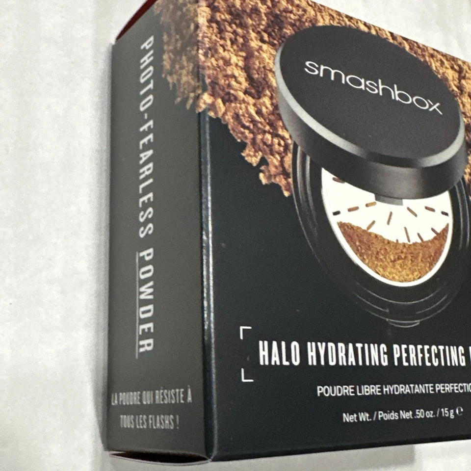 Smashbox Halo Hydrating Perfecting Powder ~Medium/Dark~ 0.50 Oz. (BNIB) - Image 3 of 4