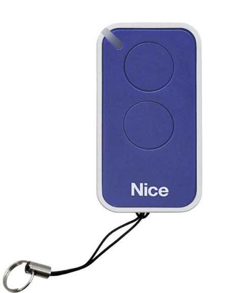 Émetteurs pour portes 2Ch 433Mhz Nice Era Inti Bleu