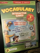 Lakeshore Language Vocabulary Interactive Games 3 Games Vocabulary PC Cd Rom