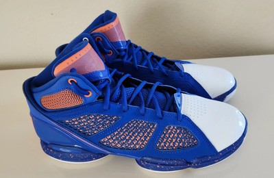 Adidas Shoes Mens Adizero Rose 1.5 Restomod HQ1015 Basketball Size 12.5 Blue New