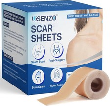 Medical Grade Silicone Scar Tape Sheets C-Section Surgery Acne Stretch Mark Care