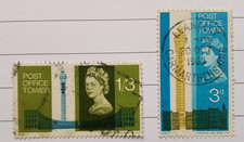 QE 1965 Post Office Tower SG 679 680 GU