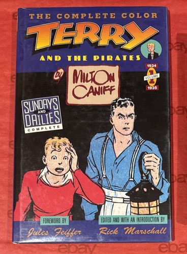 EL TERRY COMPLETO Y LOS PIRATAS 1934-1935 Vol. 1 tapa dura Milton Caniff - Imagen 1 de 4