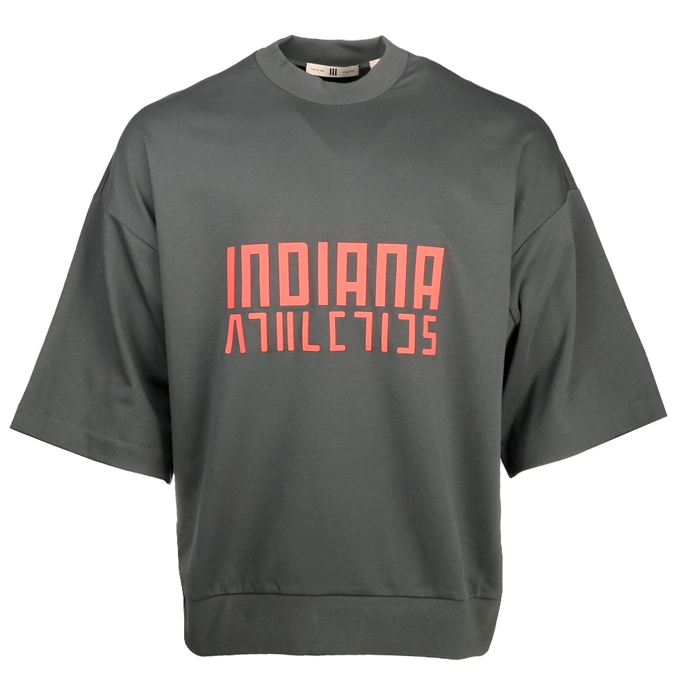 adidas Fear Of God Athletics Ncaa Indiana University Hoosiers Crew Neck Short Sl